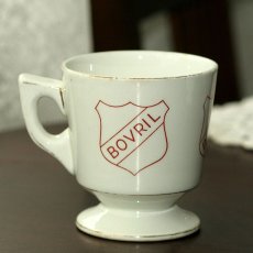 画像3: 〈イギリス〉1910年ノベルティーBOVRILボブリルの陶器マグカップ (3)