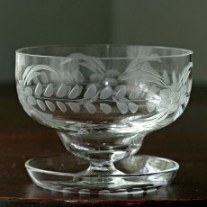 画像13: 〈イギリス〉1940〜50年代アンティークガラスシャーベットグラス ＆アイスクリームグラス (13)
