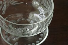 画像4: 〈イギリス〉1940〜50年代アンティークガラスシャーベットグラス ＆アイスクリームグラス (4)