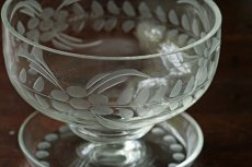 画像10: 〈イギリス〉1940〜50年代アンティークガラスシャーベットグラス ＆アイスクリームグラス (10)