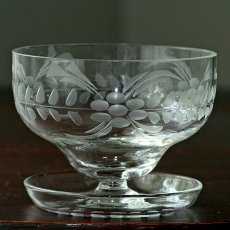 画像14: 〈イギリス〉1940〜50年代アンティークガラスシャーベットグラス ＆アイスクリームグラス (14)