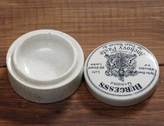 画像5: イギリス 1885年頃 イギリス（連合王国）の国章ライオンとユニコーンのアンチョビペースト陶器ポット (5)