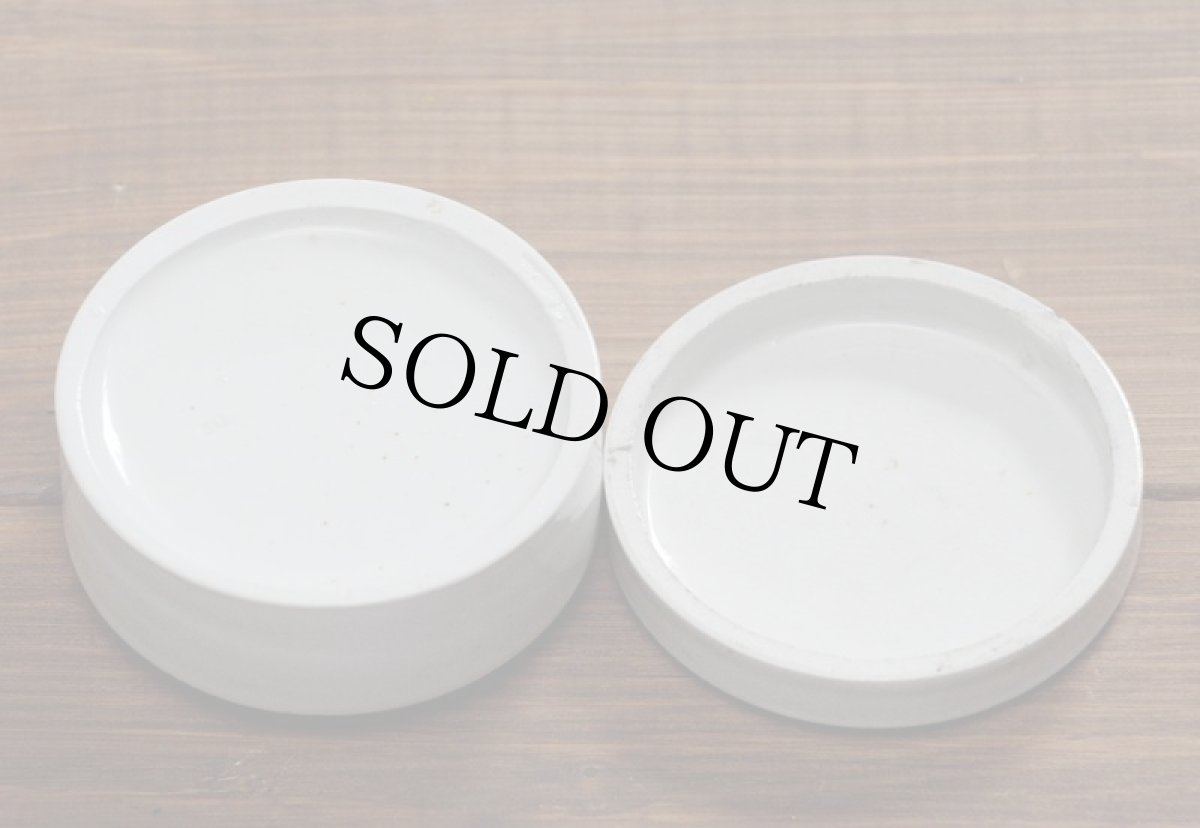 画像6: イギリス 1837-1901年頃イギリス（連合王国）の国章ライオンとユニコーンのアンチョビペースト陶器ポット (6)