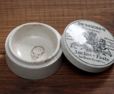 画像4: イギリス 1837-1901年頃 イギリス（連合王国）の国章ライオンとユニコーンのアンチョビペースト陶器ポット (4)