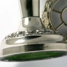 画像7: イギリス 英国銀器 IANTHE社製 ペア(2個セット) 1950年代 シルバープレート フラワーベース(花瓶)  (7)