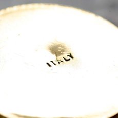 画像8: イギリス 英国銀器 1950年代 刻印ITALY ローマンモザイクガラスのピルケース (8)