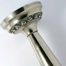 画像9: イギリス 英国銀器 IANTHE社製 ペア(2個セット) 1950年代 シルバープレート フラワーベース(花瓶)  (9)