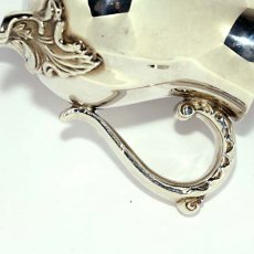 画像8: イギリス 英国銀器  1950年代 シェフィールドヴァイナーVINERS社 優雅な猫足のジャグ (8)