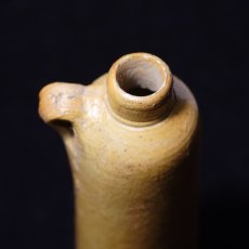 画像6: イギリス アンティーク 陶器 ポット ブラウン ハンドル取っ手付き(高さ約12.2cm) (6)
