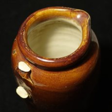 画像5: 【アウトレット/訳あり】イギリス RICH CREAM 注ぎ口と取っ手付きアンティーククリーム陶器ポット（約 高さ9.3ｃｍ） (5)
