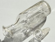 画像3: イギリス アンティークガラス ミントボトル(高さ 約18cm) (3)