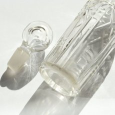 画像8: イギリス アンティークガラス ミントボトル(高さ 約18cm) (8)