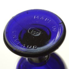 画像6: イギリス 1960sアンティークガラス アイカップ MADE IN ENGLAND コバルトブルー (6)