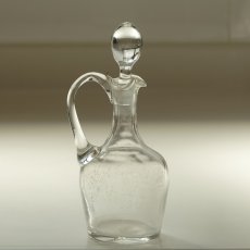 画像3: イギリス 1950年代 ミントソース アンティークガラスボトル (3)