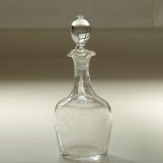 画像2: イギリス 1950年代 ミントソース アンティークガラスボトル (2)