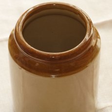 画像5: イギリス 大きな アンティーク 陶器ボトル (約 高さ19.5cm) (5)