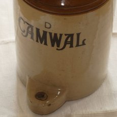 画像5: イギリス 大きなジンジャービアボトル CAMWAL アンティーク 陶器(約 高さ33cm) (5)