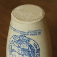画像9: イギリス 1910年頃 アンティーク雑貨 陶器ボトル PURE RICH CREAM (約 高さ11.5cm) (9)