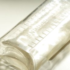 画像8: 英国アンティークガラス瓶 COCKS&DUNSFORD 英字ラベル付き TABLE SPOONS (約高さ 17.0cm) (8)