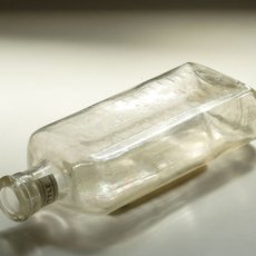 画像6: 英国アンティークガラス瓶 COCKS&DUNSFORD 英字ラベル付き TABLE SPOONS (約高さ 17.0cm) (6)