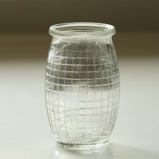 画像4: イギリス アンティークガラス 樽型保存瓶  (4)