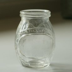 画像1: イギリス アンティークガラス 樽型保存瓶 L.ROSE & Co LTD (1)