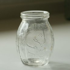 画像4: イギリス アンティークガラス 樽型保存瓶 L.ROSE & Co LTD (4)