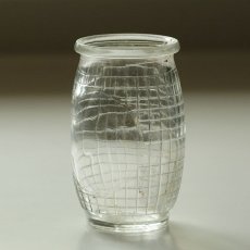画像2: イギリス アンティークガラス 樽型保存瓶  (2)