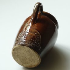 画像6: イギリス RICH CREAM 注ぎ口と取っ手付きアンティーククリーム陶器ポット（約 高さ9.3cm） (6)