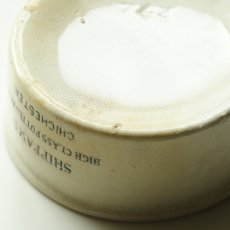 画像5: イギリス アンティーク陶器 Shippham社のミート ロゴ入り陶器ジャー (5)
