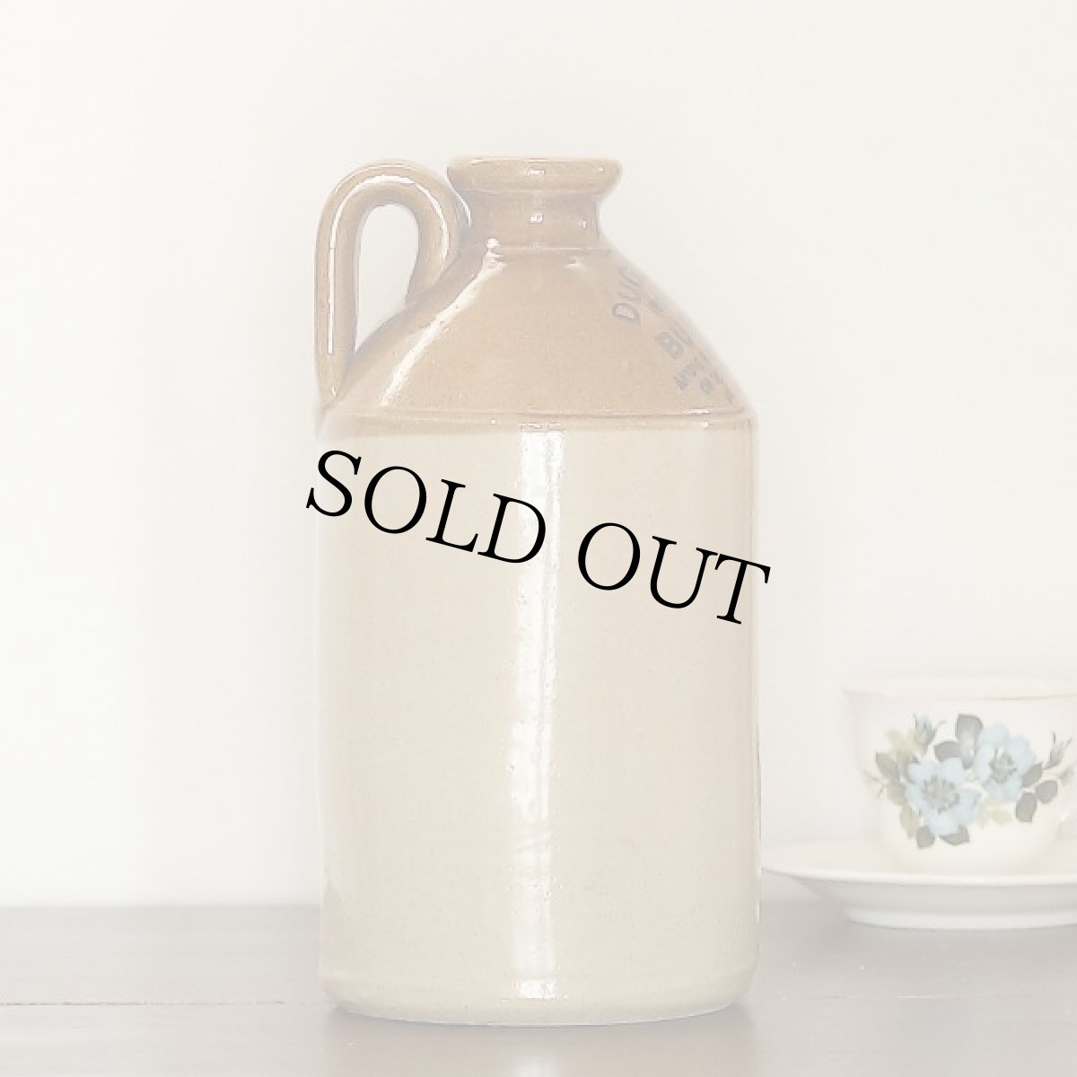 画像4: イギリス 大きな DUGDALES BURNLEY アンティーク 陶器(約 高さ27cm) (4)