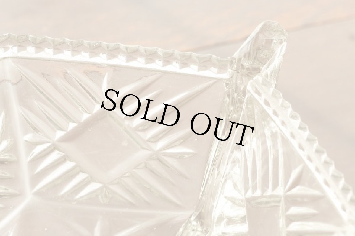 画像2: イギリス アンティーク ガラスボウル 直径約21.5cm (2)