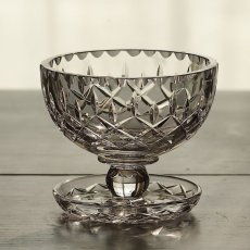 画像1: イギリス 1940年代 アンティーククリスタルガラス シャーベットグラス (1)