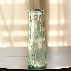 画像2: イギリス アンティーク瓶 大きなガラスボトル 花瓶 フラワーベース (高さ約20.2cm) (2)