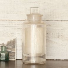 画像8: イギリス  英字ラベルガラス瓶 CORDIAL ガラスキャップ付き（約高さ20cm） (8)