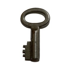 画像2: ドイツ アンティークミニキー 小さな古い鍵 約4.2cm (2)