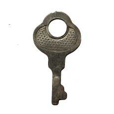 画像1: イギリス アンティーク 小さな小さな鍵 ミニミニキー 約3.7cm (1)