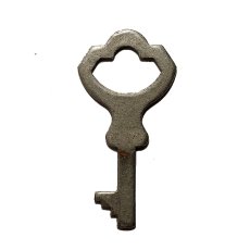 画像1: イギリス アンティーク 小さな小さな鍵 ミニミニキー 約4.0cm (1)