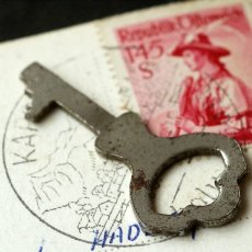 画像3: イギリス アンティーク 小さな小さな鍵 ミニミニキー 約4.0cm (3)