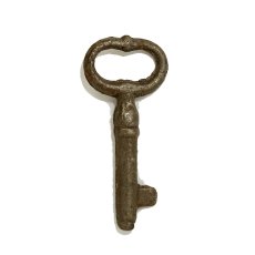 画像2: イギリス アンティークキー 小さな小さな鍵 ミニミニ 約2.7cm (2)