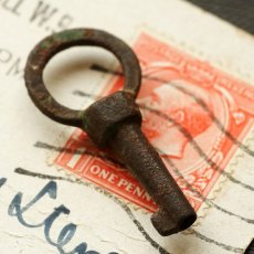 画像3: イギリス アンティークキー 小さな小さな鍵 ミニミニ 約3.1cm (3)