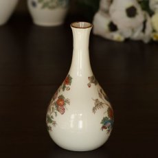 画像2: イギリス 1980s ウェッジウッド クタニクレーン ジャポニズムの影響を受けた花瓶フラワーベース (2)