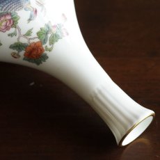 画像8: イギリス 1980s ウェッジウッド クタニクレーン ジャポニズムの影響を受けた花瓶フラワーベース (8)