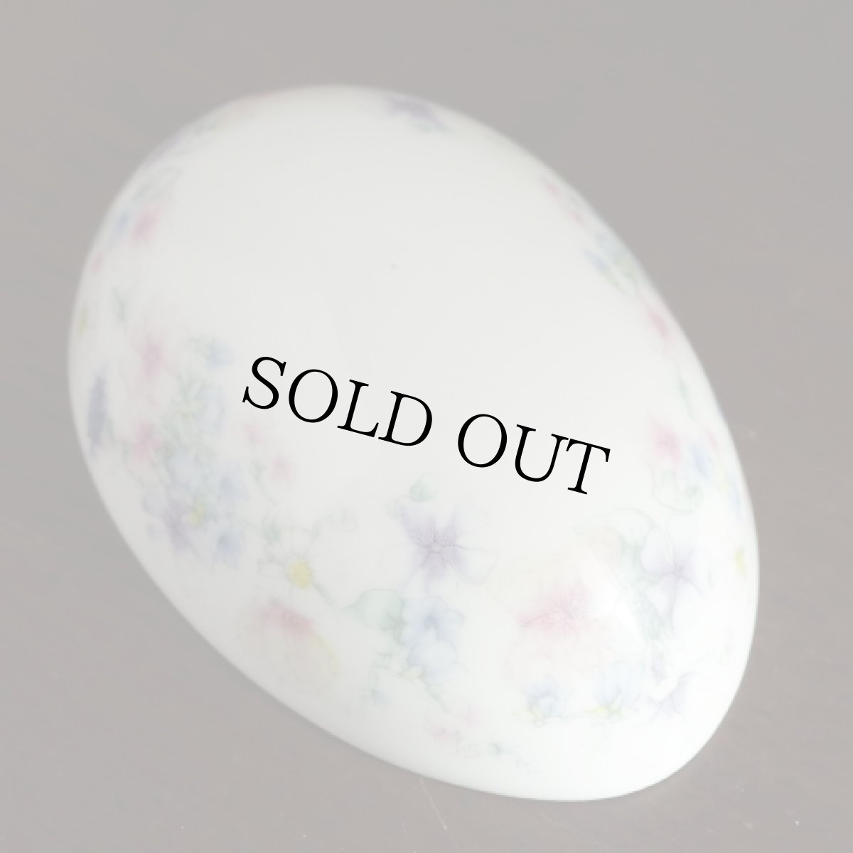 画像10: イギリス 1980s ウェッジウッド エンジェラ エッグ型 トリンケットボックス (10)