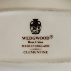 画像5: イギリス 1970-80s ウェッジウッド WEDGWOOD クレメンタイン 長皿 デザインプレート (5)