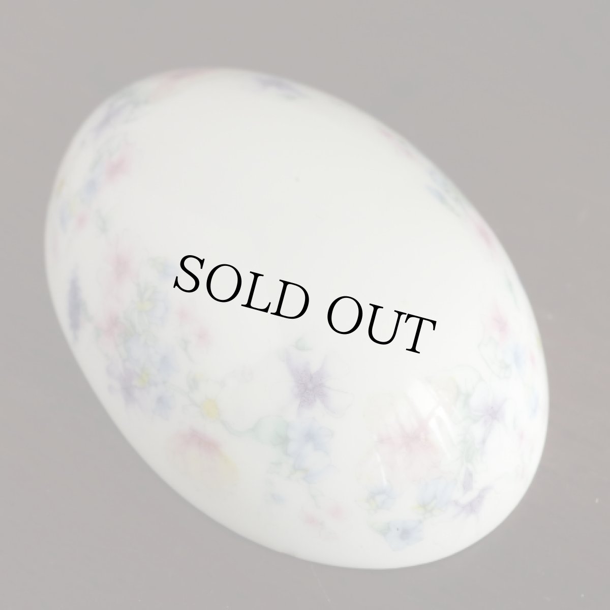 画像9: イギリス 1980s ウェッジウッド エンジェラ エッグ型 トリンケットボックス (9)