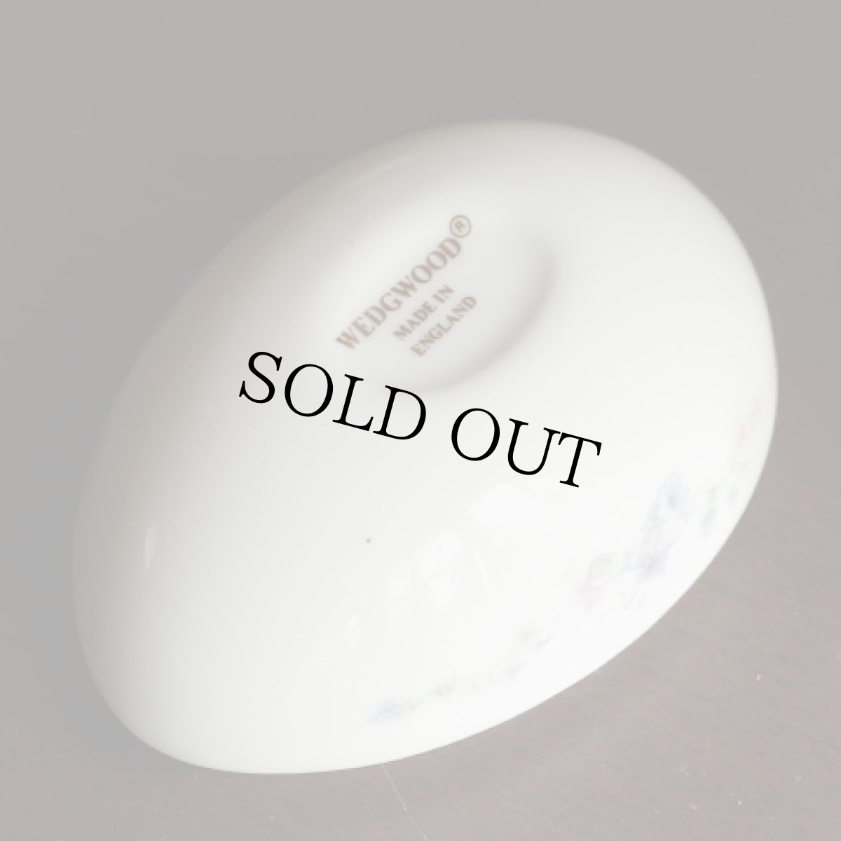 画像6: イギリス 1980s ウェッジウッド エンジェラ エッグ型 トリンケットボックス (6)