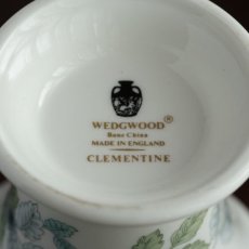 画像7: イギリス 1970-80s ウェッジウッド WEDGWOOD クレメンタイン 口広ポージー花瓶フラワーベース (7)