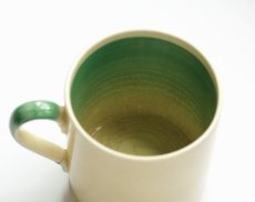 画像13: 〈アウトレット〉イギリス スージークーパー 1935年 ドレスデンスプレイ コーヒーカップ＆ソーサー グリーン (13)