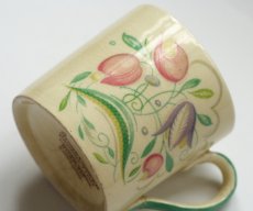 画像11: 〈アウトレット〉イギリス スージークーパー 1935年 ドレスデンスプレイ コーヒーカップ＆ソーサー グリーン (11)